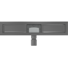 Mexen Flat tělo pro liniový odtok 50 cm, gun gray kartáčovaný - 1E15050