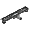 Mexen Flat tělo pro lineární odtok 60 cm, gun gray kartáčovaný - 1E15060
