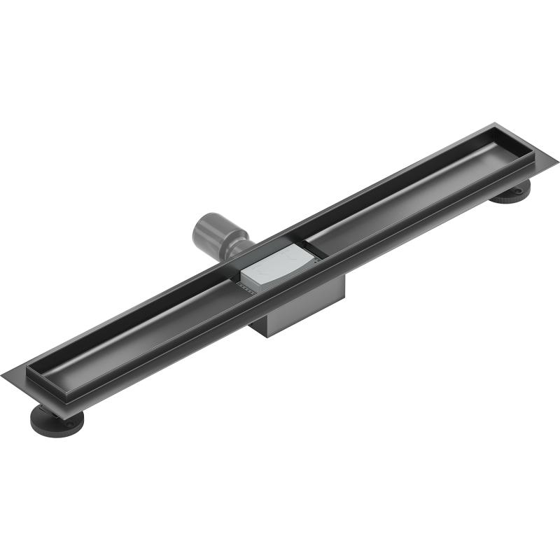 Mexen Flat těleso pro lineární odtok 70 cm, gun gray kartáčovaný - 1E15070