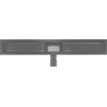 Mexen Flat tělo pro lineární odtok 80 cm, gun gray kartáčovaný - 1E15080