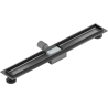 Mexen Flat tělo pro lineární odtok 80 cm, gun gray kartáčovaný - 1E15080