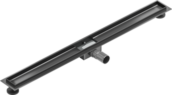 Mexen Flat tělo pro liniový odtok 90 cm, gun gray kartáčovaný - 1E15090