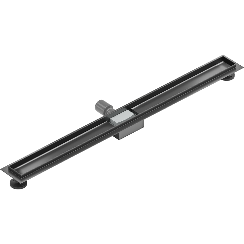 Mexen Flat korpus pro liniový odtok 100 cm, gun gray kartáčovaný - 1E15100