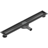 Mexen Flat 360° skříň pro liniový odtok otočný 60 cm, gun gray kartáčovaný - 1E40060