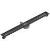 Mexen Flat 360° korpus do liniového odtoku otočný 100 cm, gun grey kartáčovaný - 1E40100