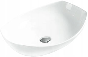 Mexen Gianna umyvadlo na desku 56 x 39 cm, bílá - 21915600