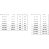 Mexen Exo-BR 3S sprchový kout 3-stěnný, otevírací 90 x 90 cm, transparentní, chrom - 8181-090-090-01-00-3S