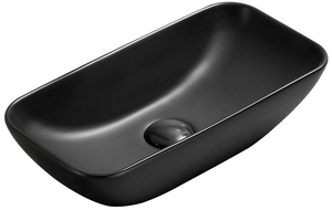 Mexen Klara nábytkové umyvadlo 46 x 23 cm, černá matná - 21564685