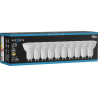 Mexen Nova 10x LED žárovka GU10, 8W, Teplá - 3000K, 840 lm - L108-GU10-0830-01x10