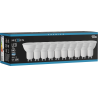 Mexen Nova 10x LED žárovka GU10, 9W, Studená - 6500K, 945 lm - L108-GU10-0965-01x10