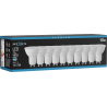Mexen Nova 10x LED žárovka GU10, 10W, Studená - 6500K, 1055 lm - L108-GU10-1065-01x10