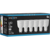 Mexen Nova 6x LED žárovka GU10, 12W, Neutrální - 4000K, 1260 lm - L108-GU10-1240-01x06