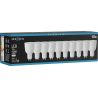 Mexen Nova 10x LED žárovka GU10, 12W, Neutrální - 4000K, 1260 lm - L108-GU10-1240-01x10