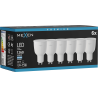 Mexen Nova 6x Žárovka LED GU10, 12W, Studená - 6500K, 1260 lm - L108-GU10-1265-01x06
