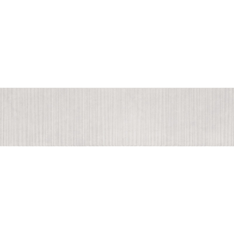 Mexen Living Mayolica Bianco glazovaný gres rektifikované G1, nástěnná dlaždice 120 x 30 cm, mat - TL714-120-030-50