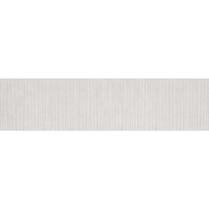 Mexen Living Mayolica Bianco glazovaný gres rektifikované G1, nástěnná dlaždice 120 x 30 cm, mat - TL714-120-030-50