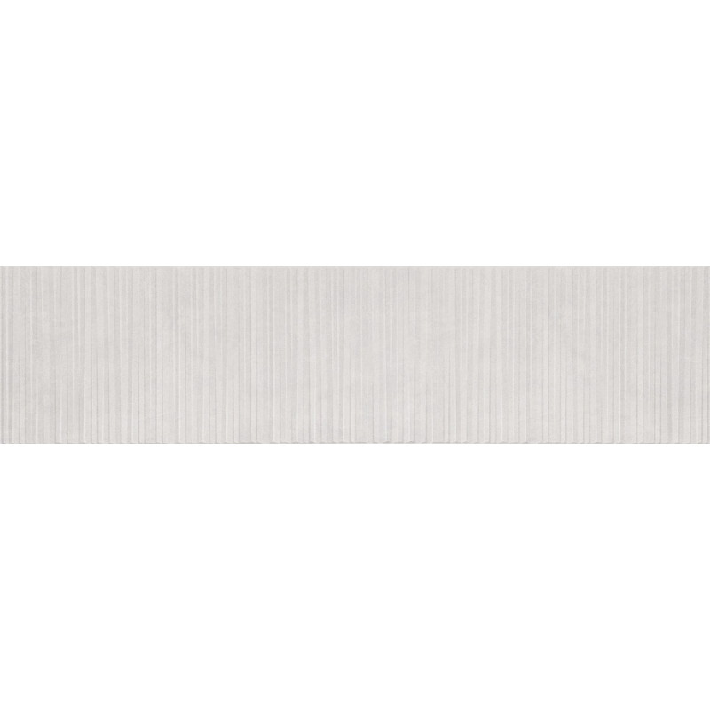 Mexen Living Mayolica Bianco glazovaný gres rektifikované G1, nástěnná dlaždice 120 x 30 cm, mat - TL714-120-030-50