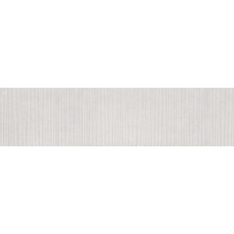 Mexen Living Mayolica Bianco glazovaný gres rektifikované G1, nástěnná dlaždice 120 x 30 cm, mat - TL714-120-030-50