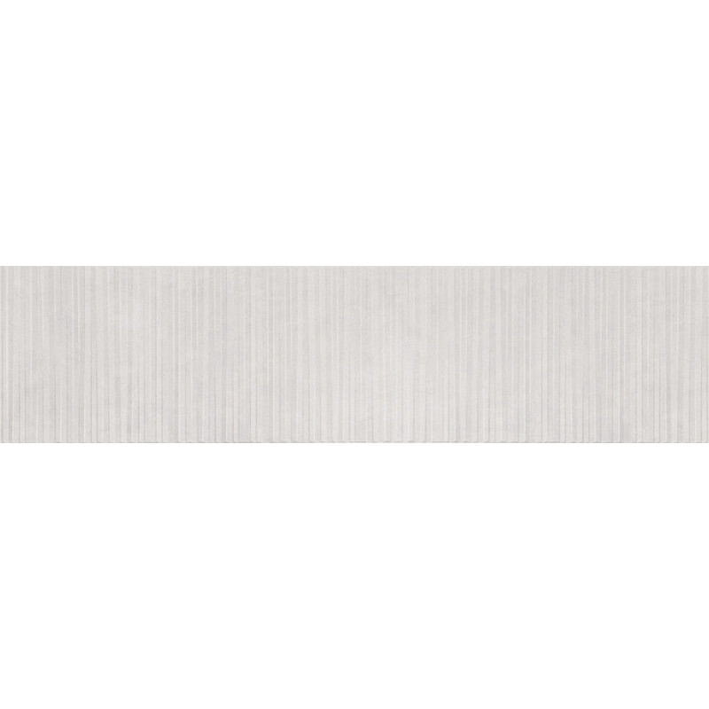 Mexen Living Mayolica Bianco glazovaný gres rektifikované G1, nástěnná dlaždice 120 x 30 cm, mat - TL714-120-030-50