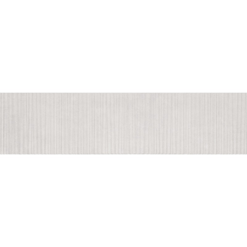 Mexen Living Mayolica Bianco glazovaný rekt. G1, nástěnná dlaždice 120 x 30 cm, matná - TL714-120-030-50