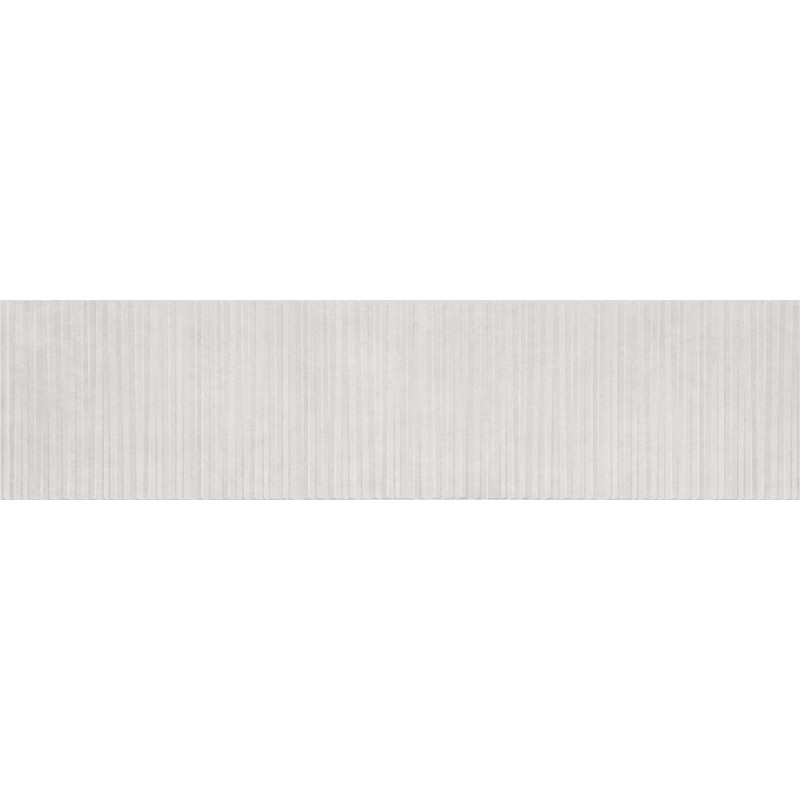 Mexen Living Mayolica Bianco glazovaný gres rektifikované G1, nástěnná dlaždice 120 x 30 cm, mat - TL714-120-030-50