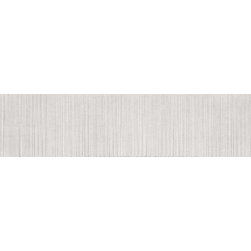 Mexen Living Mayolica Bianco glazovaný gres rektifikované G1, nástěnná dlaždice 120 x 30 cm, mat - TL714-120-030-50
