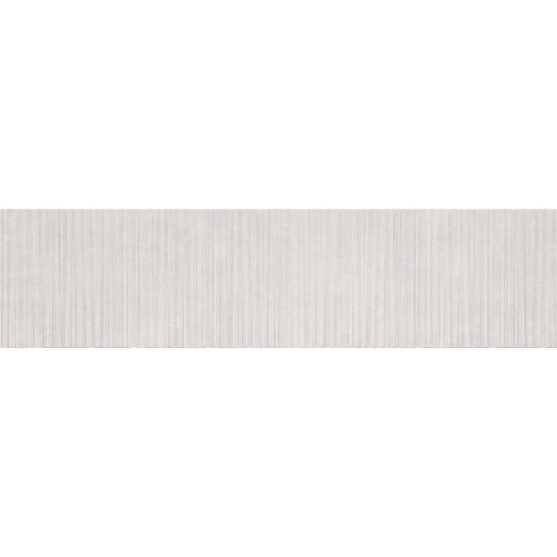 Mexen Living Mayolica Bianco glazovaný gres rektifikované G1, nástěnná dlaždice 120 x 30 cm, mat - TL714-120-030-50