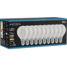 Mexen Vintis 10x žárovka filament LED E14, G45, 2W, Teplá - 2700K, 240 lm, čirá - L156-E14-0227-00x10