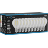 Mexen Vintis 10x žárovka filament LED E14, G45, 2W, Neutrální - 4000K, 240 lm, čirá - L156-E14-0240-00x10