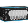 Mexen Vintis 6x žárovka filament LED E27, G45, 4W, 55 lm, modrá - L156-E27-04XX-47x06