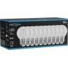 Mexen Vintis 10x žárovka filament LED E27, G45, 4W, 55 lm, modrá - L156-E27-04XX-47x10