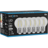 Mexen Vintis 6x žárovka filament LED E27, G45, 2W, Neutrální - 4000K, 240 lm, čirá - L156-E27-0227-00x06