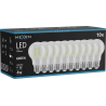 Mexen Vintis 10x žárovka filament LED E27, A60, 4W, 55 lm, zelená - L150-E27-04XX-46x10