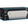 Mexen Vintis 10x žárovka filament LED E27, A60, 4W, 55 lm, oranžová - L150-E27-04XX-48x10