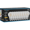 Mexen Vintis 10x žárovka filament LED E27, A60, 4W, Teplá - 2200K, 470 lm, čirá - L150-E27-0422-00x10