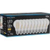 Mexen Vintis 10x Žárovka filament LED E27, A60, 8W, Teplá - 2200K, 1055 lm, čirá - L150-E27-0822-00x10