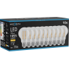 Mexen Vintis 10x Žárovka LED filament E27, A60, 8W, Teplá - 2700K, 1055 lm, čirá - L150-E27-0827-00x10