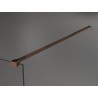 Mexen Kioto sprchová stěna Walk-in 100 x 200 cm, ombre černá 8 mm, růžové zlato - 800-100-101-60-76