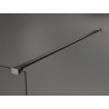 Mexen Kioto sprchová stěna Walk-in 70 x 200 cm, bílý ombre 8 mm, gun metal - 800-070-101-95-86