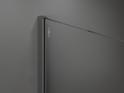 Mexen Kioto sprchová stěna Walk-in 120 x 200 cm, bílý ombre 8 mm, gun metal - 800-120-101-95-86