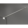 Mexen Kioto sprchová stěna Walk-in 120 x 200 cm, bílý ombré 8 mm, kartáčovaný nikl - 800-120-101-97-86