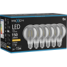 Mexen Vintis 6x žárovka filament LED E27, G80, 2W, Teplá - 2200K, 150 lm, kouřová - L155-E27-0222-70x06