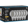Mexen Vintis 6x žárovka filament spirála LED E27, G80, 8W, Teplá - 2200K, 450 lm, smoke - L165-E27-0822-70x06