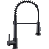 Mexen Clara kuchyňská baterie, černá - 670501-70