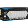 Mexen Vintis 10x žárovka filament LED E27, G95, 10W, Neutrální - 4000K, 1320 lm, čirá - L157-E27-1040-00x10
