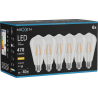 Mexen Vintis 6x žárovka filament LED E27, ST64, 4W, Teplá - 2700K, 470 lm, čirá - L152-E27-0427-00x06