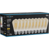 Mexen Vintis 10x žárovka filament LED E27, ST64, 4W, Teplá - 2700K, 400 lm, jantarová - L152-E27-0427-50x10