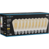 Mexen Vintis 10x LED filamentová žárovka E27, ST64, 6W, Teplá - 2700K, 600 lm, jantarová - L152-E27-0627-50x10