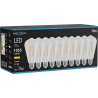 Mexen Vintis 10x Žárovka filament LED E27, ST64, 8W, Teplá - 2700K, 1055 lm, čirá - L152-E27-0827-00x10