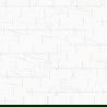 Mexen Dicta Bílý glazovaný rekt. G1, podlahová a stěnová dlaždice 60 x 60 cm, carving - TL408-060-060-02